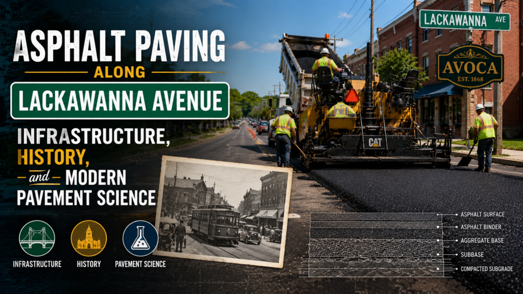 Asphalt Paving Along Lackawanna Avenue: Infrastructure, History, and Modern Pavement Science